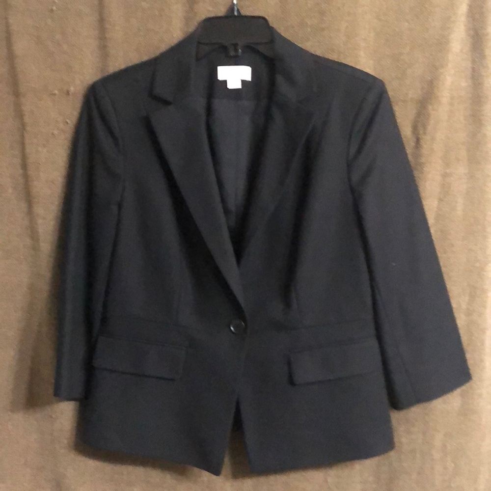 Ann Taylor LOFT suit jacket, 3/4 sleeve size 8